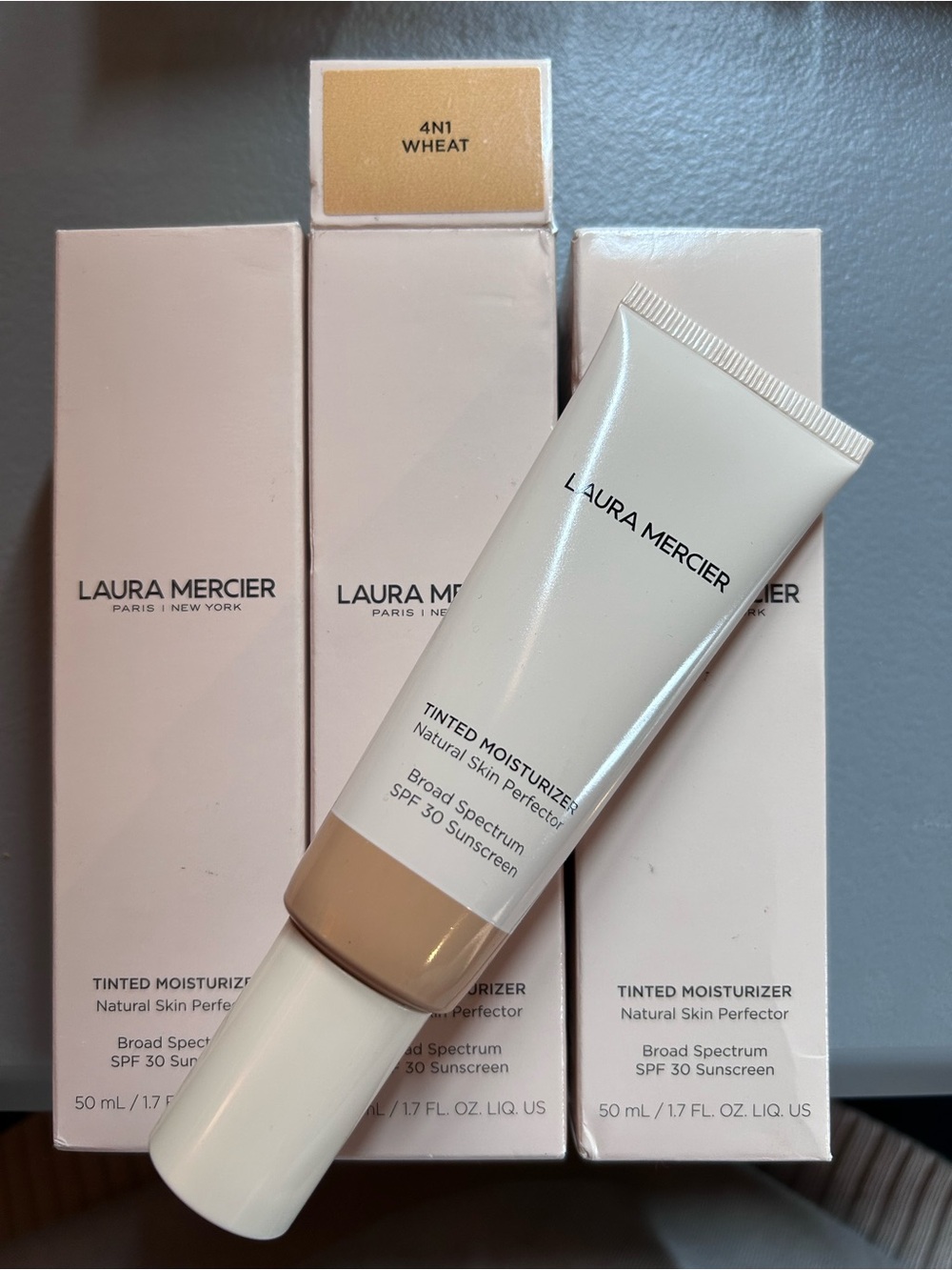 laura mercier Tinted Moisturizer Tube in Wheat Beige